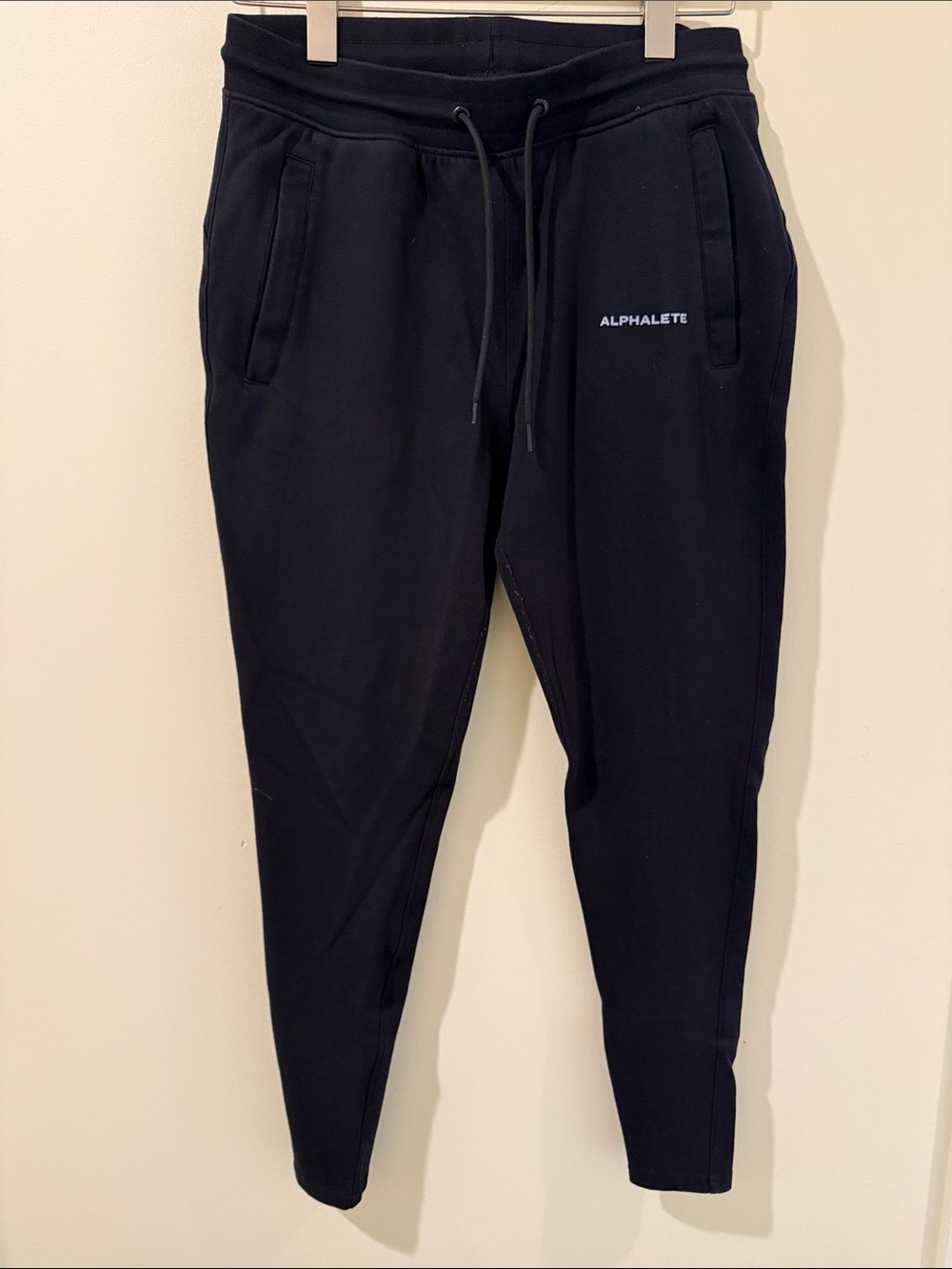 Alphalete Black Slim Tapered Joggers